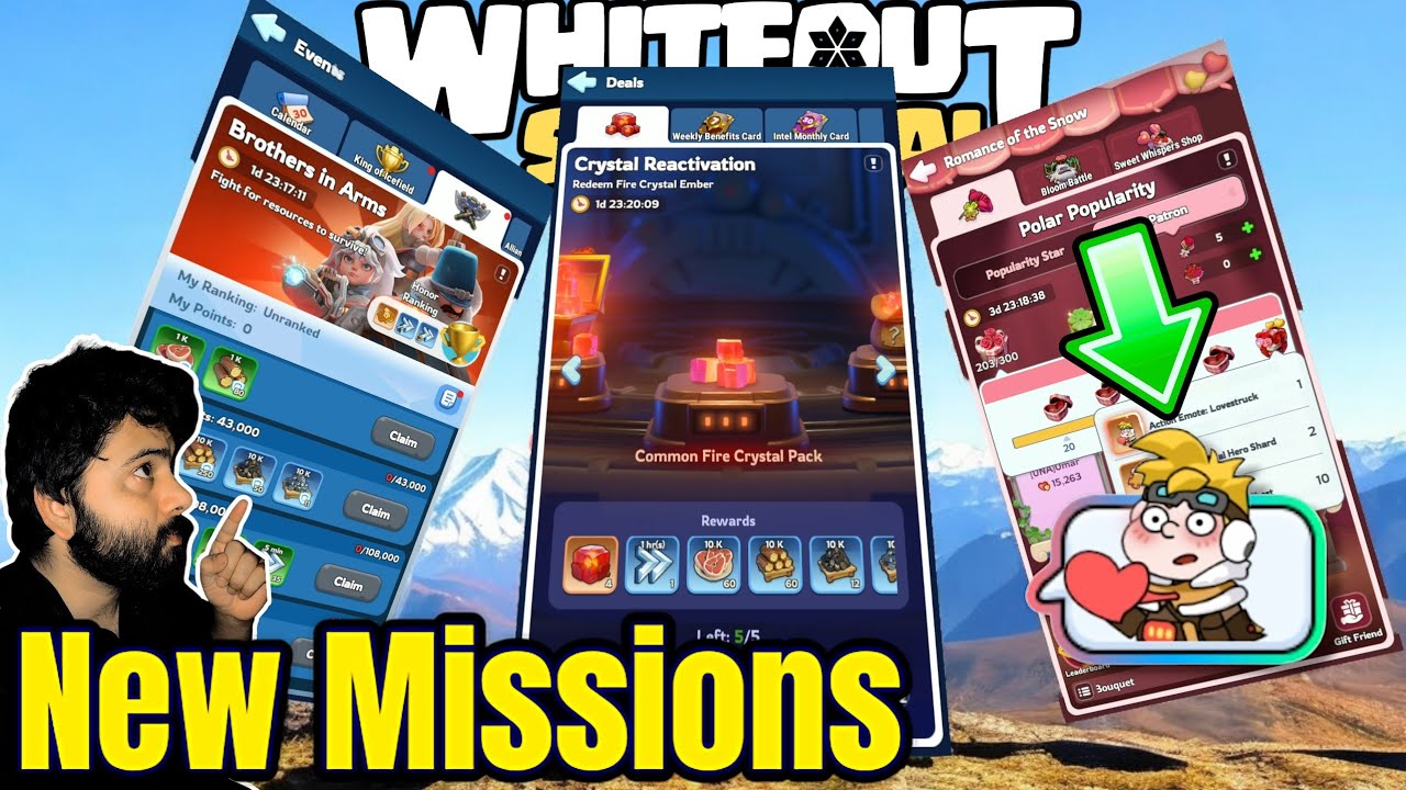 Whiteout Survival • How to Get this? New Missions Done - YouTube