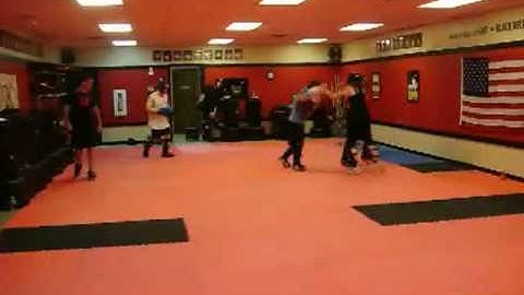 Krav Maga Multiple Attacker Drill - T.R.