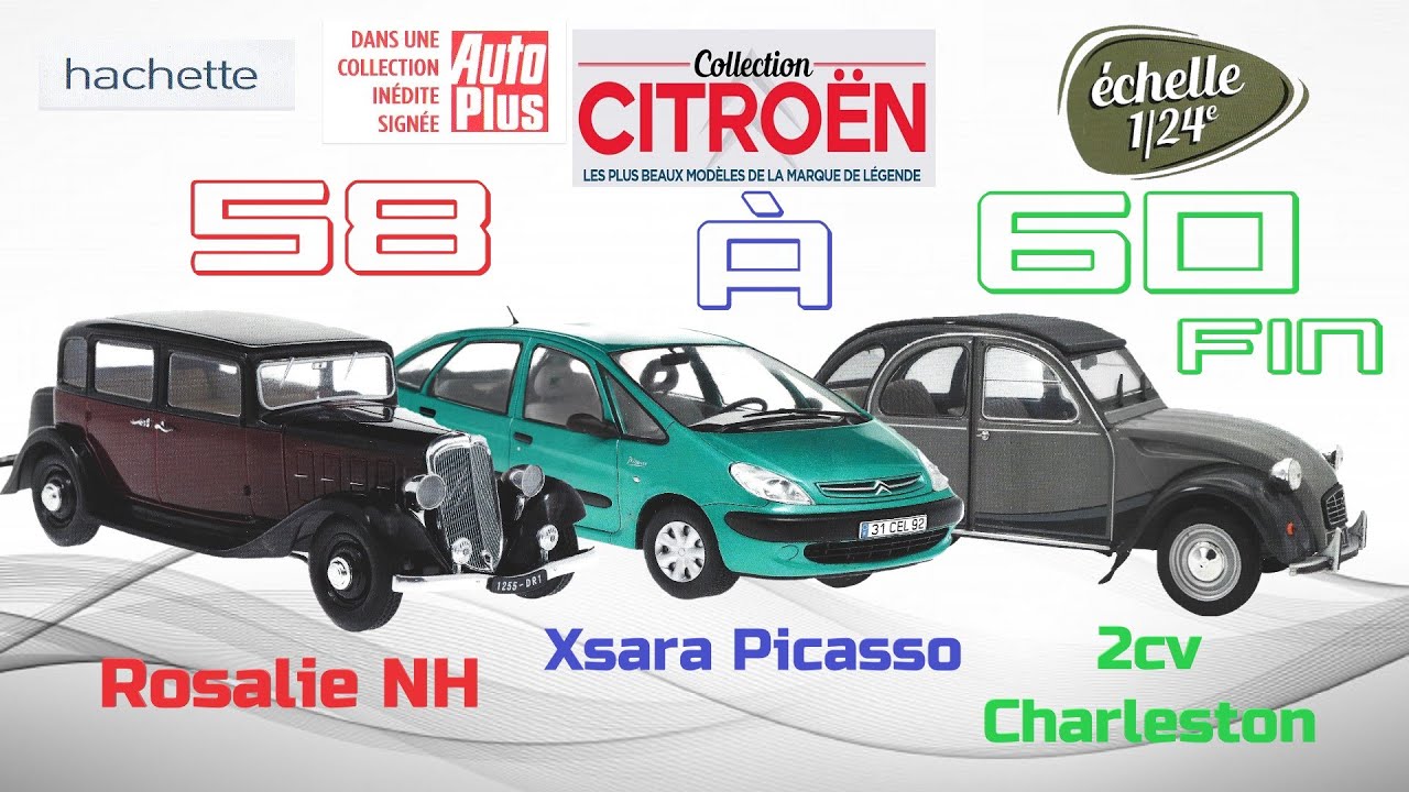 Hachette : Collection Citroën à l'échelle 1/24 - Mini PDLV
