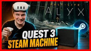 Steam Frame Alternative: PCVR Gaming with Steam Machine and Quest 3