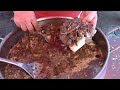 Sicily Street Food, Italy. Meat, Fish, Stigghiola, Meusa, Panelle, Crocchè. Ballaro' Market, Palermo