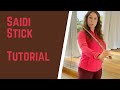 Jillina's Tutorial - how to use a Belly Dance Saidi Stick or Cane