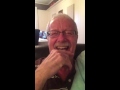 Grandpa can’t stop laughing at Snapchat