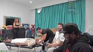 Adin Ross Gets PRESSED By Charleston White After Getting His Back BROKEN By A Chiropractor😂
