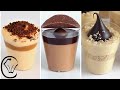 Mini Caramel Desserts Cups COMPILATION Delicious EASY Make Ahead Caramel & Chocolate Mousse AMAZING