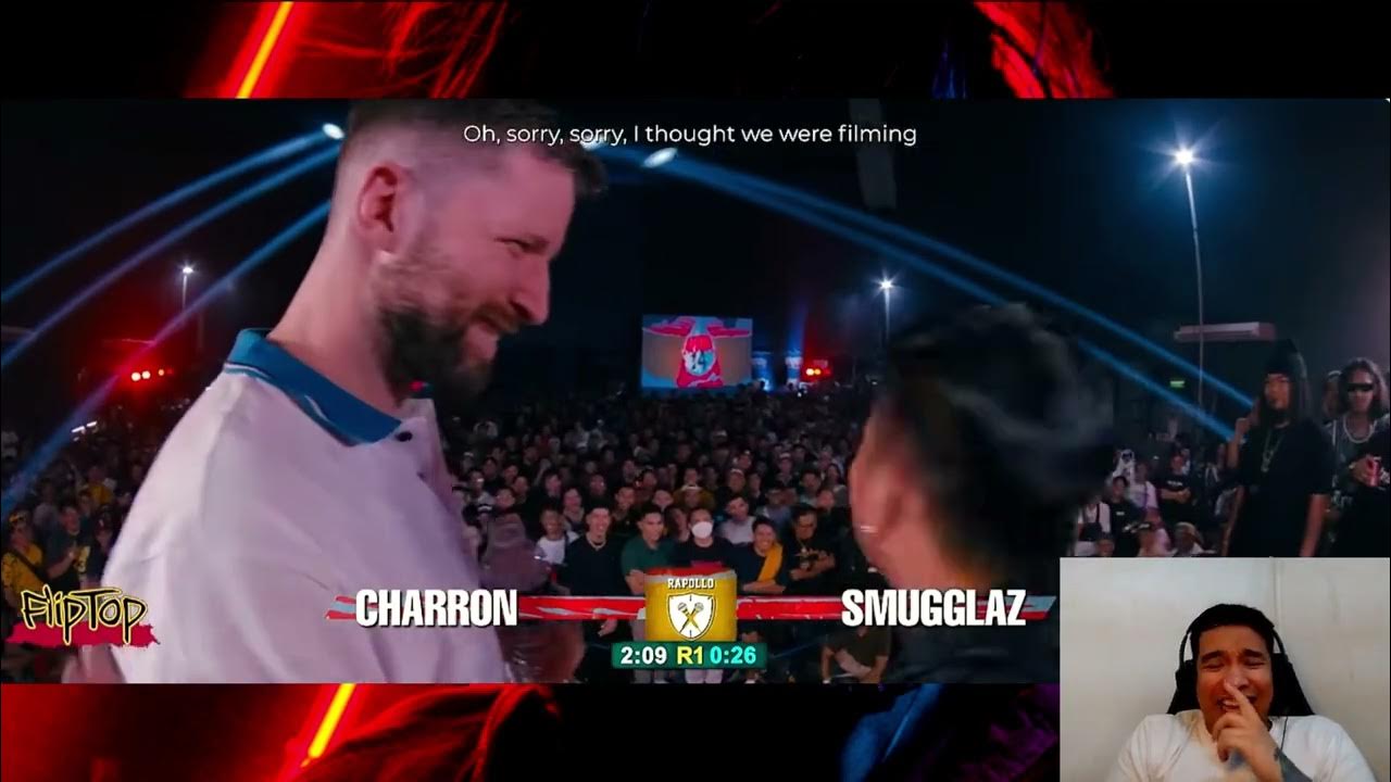 FlipTop Smugglaz vs Charron (Subtitle Battle Review) YouTube