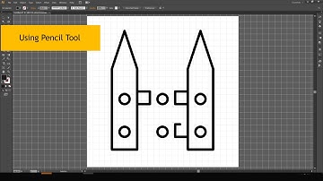 Illustrator Tutorial: Design a Fence, garden, gardening, Icon Design - Illustrator Tutorial