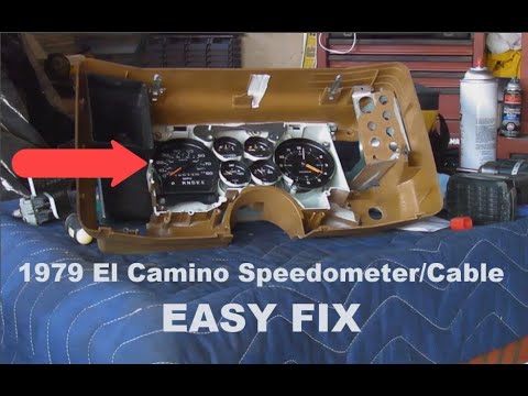 Speedometer and Cable TEST and FIX on GBody vehicles (1979 Chevy El Camino)
