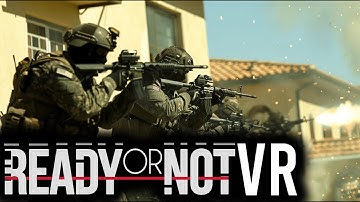 Ready Or Not VR Mod With Voice Attack And UEVR! (Mission 2)
