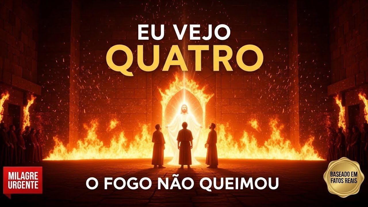 𝐍𝐀𝐎 𝐒𝐄 𝐂𝐔𝐑𝐕𝐄! | A Fornalha Aqueceu, Mas Deus Entrou