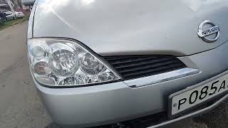 Полировка фар nissan primera III p12