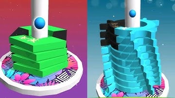 Stack Pop 3D -Helix Ball Blast ASMAR Androidgamepolay