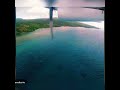 Fiji Airways Landing at Matei Taveuni Airport - Fiji