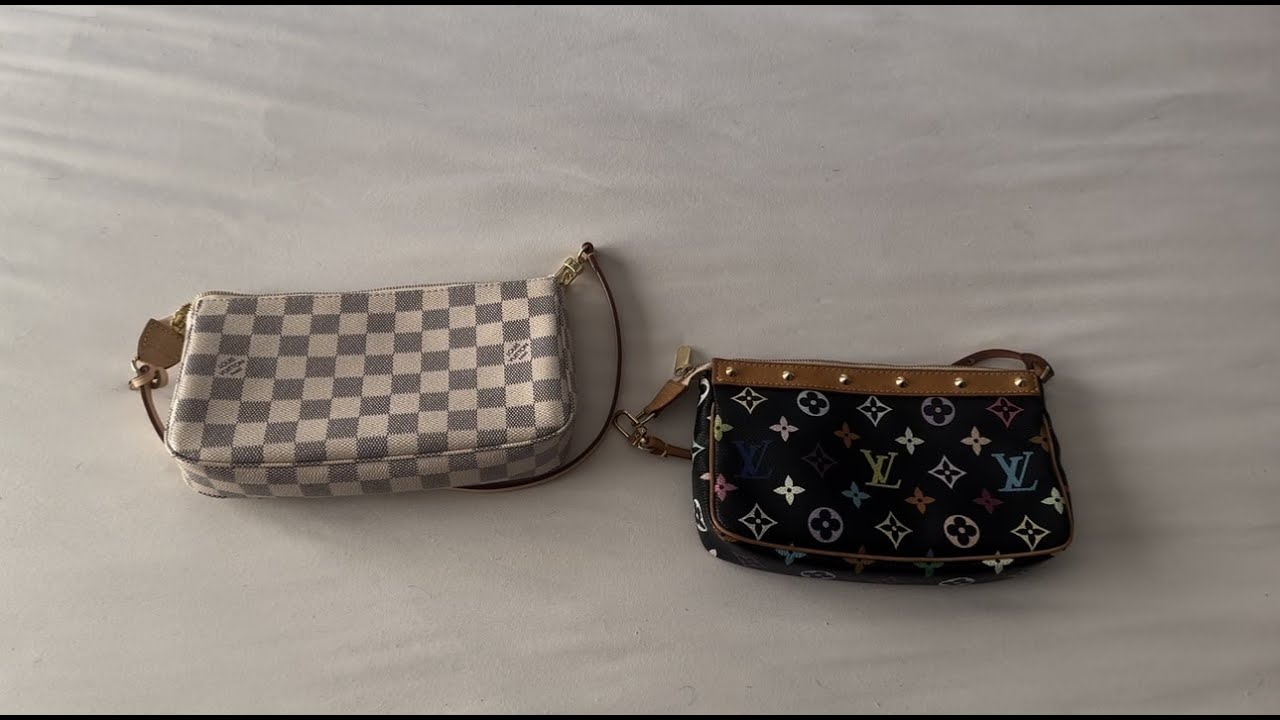 LOUIS VUITTON Pochette Félicie Damier Azur Canvas - New - OneLuxury