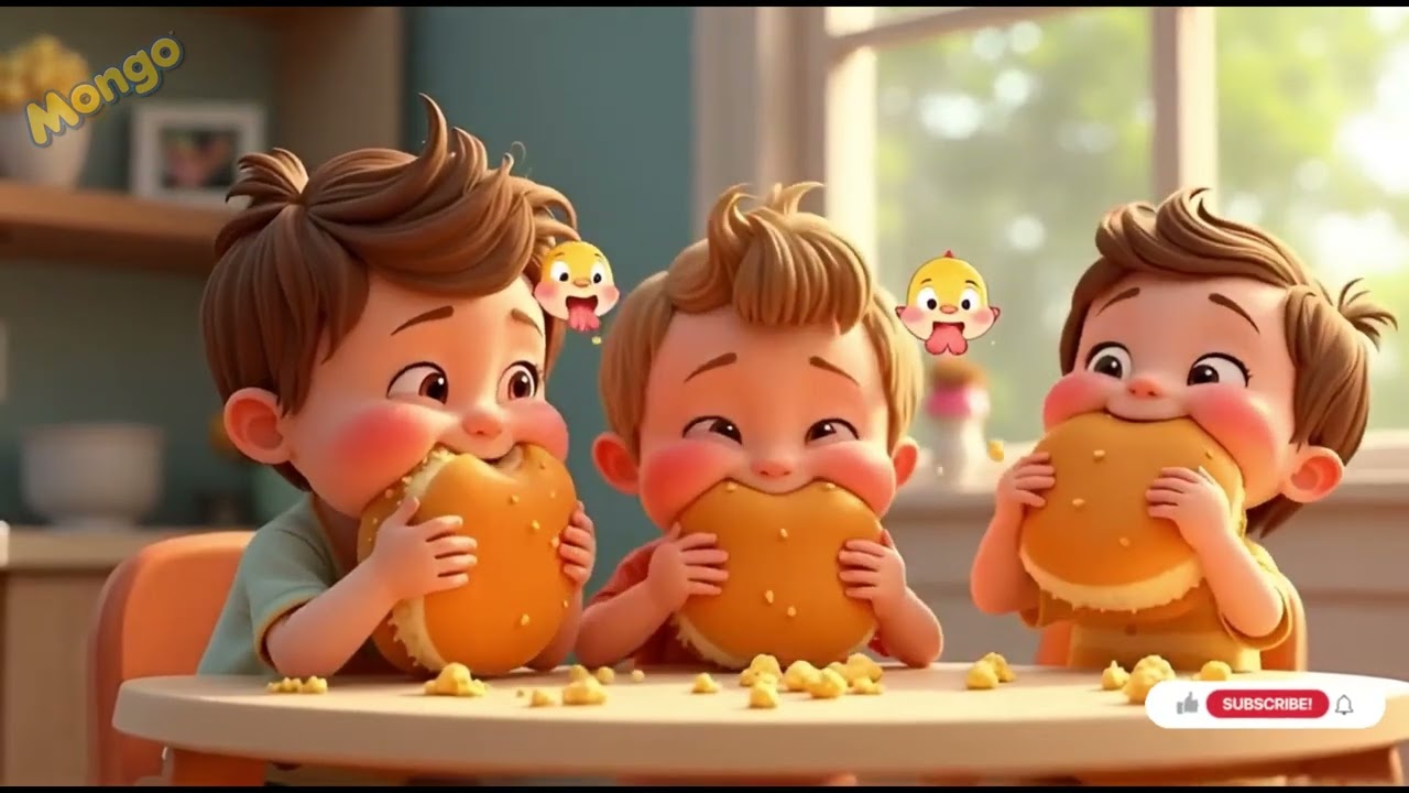 Hot Cross Buns (Yummy, Yummy Buns!) | Nursery Rhymes & Kids Songs | Toddler Learning Videos