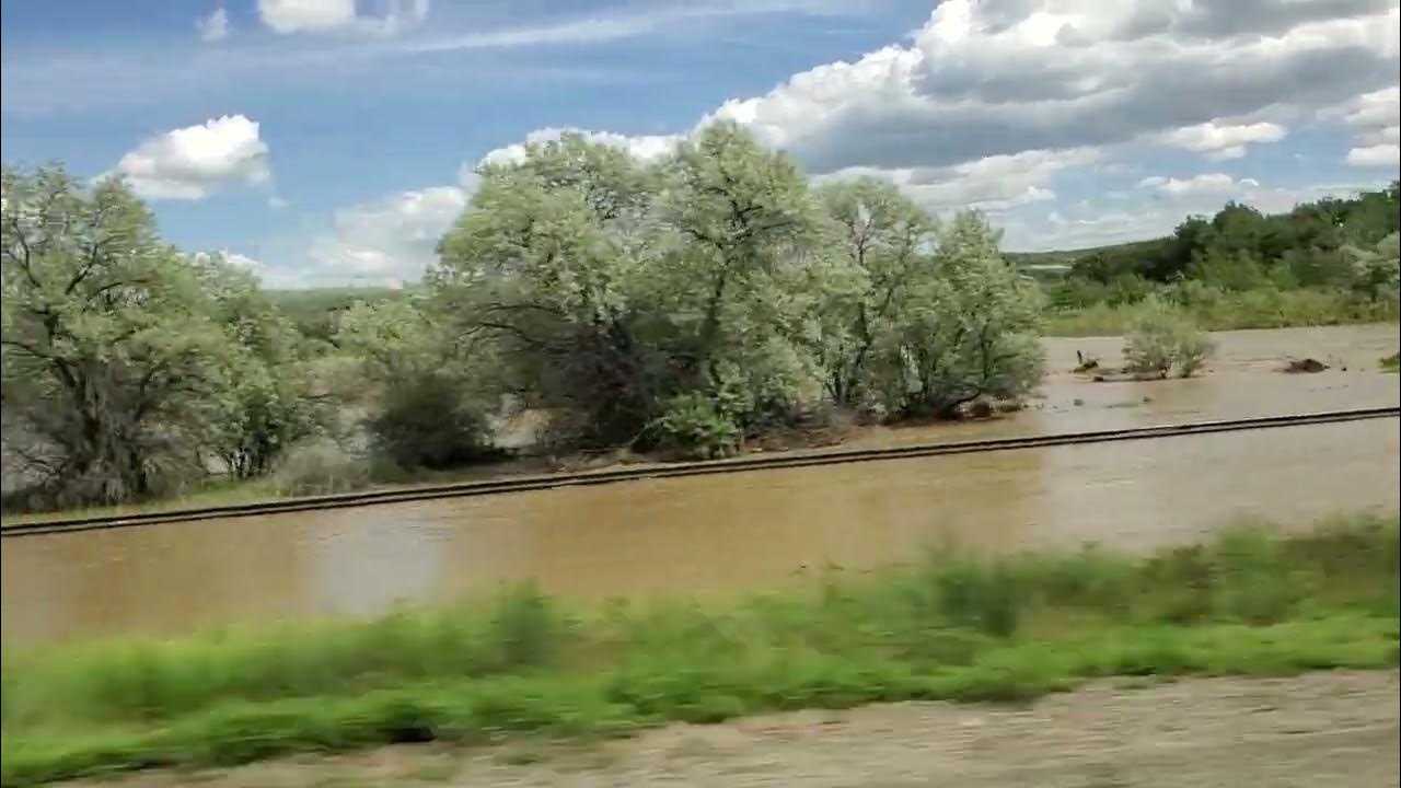 Fromberg, Mt flooding of Clark's Fork Yellowstone River. June 14, 2022