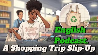 A Shopping Trip Slipup  One Minute Fluent English Podcast