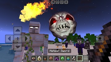 Lunar Moon Addon in Minecraft PE