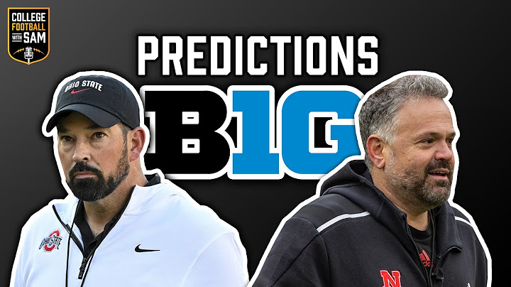 My Big Ten Record Predictions For 2025 | College Football 2025