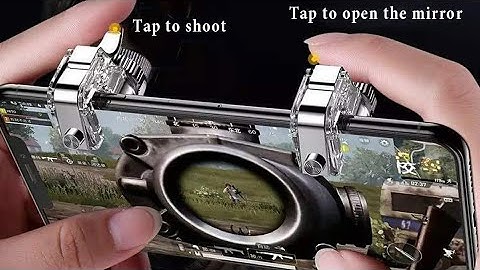 PUBG Mobile Game Fire Button Aim Key Smart phone Gaming Trigger L1 R1 Shooter Controller