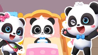 merawat bayi panda kiki babybus/babybus kartun/kartun anak/cerita kartun/game babybus