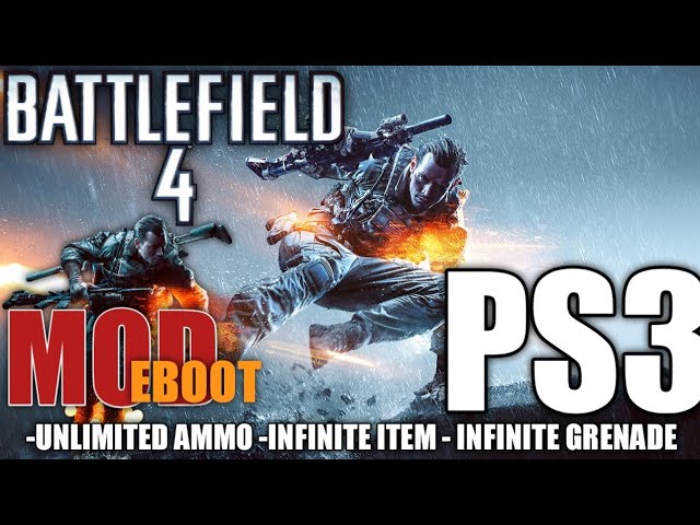 Battlefield 4 - PS3 cheats - Invincibility, Infinite Ammo & Grenade -  YouTube