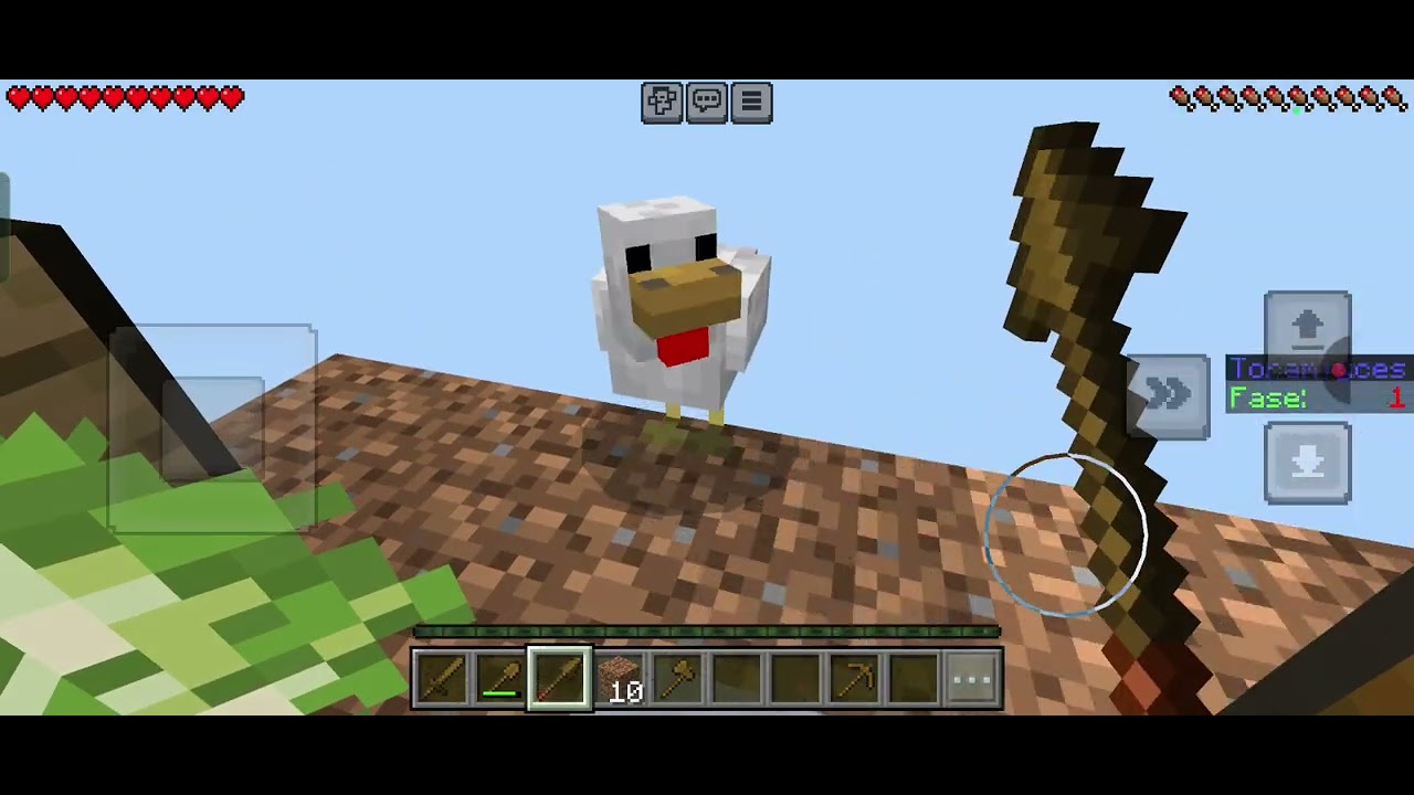 One block (but worst) in minecraft