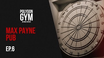 Creating 3D Game Environment | Max Payne Pub | Ep.6 | Blender Game Asset Modeling Darts