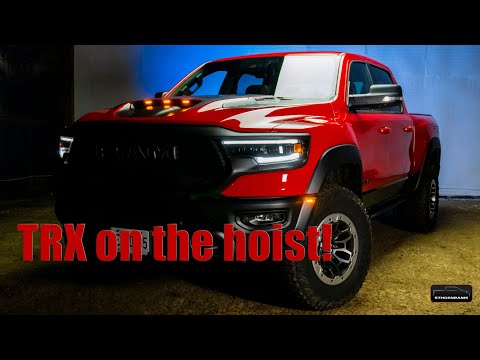 Taking a look at Ram 1500 TRX suspension components