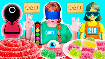 ASMR Squid Game Party Mukbang Eating | Best Compilation #squidgame #asmr