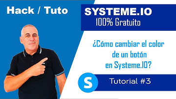Botón con color diferente en el Hover con Systeme.IO