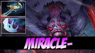 Miracle- Plays Broodmother WITH ECHO SABRE AND MANTA - Dota 2