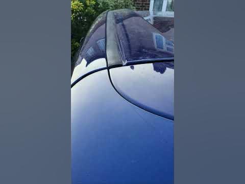 Honda HRV leak through roof rail due to defective sealant - YouTube