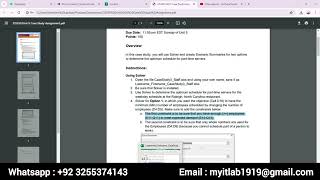CaseStudy3_Staff | CIS250 Unit 5 Case Study Assignment | #CaseStudy3 Staff | #CaseStudy3#Staff