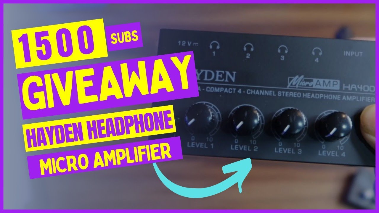Headphone Amplifier Giveaway Hayden HA400 Unbox Test Review YouTube headphone-amplifier-giveaway-hayden-ha400-unbox-test-review-youtube