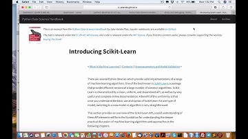 Intro to free Python Data Science Handbook