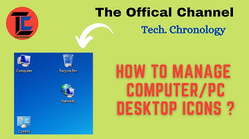How to Manage Computer Desktop Icons | How to Add or Remove Desktop Icons | Window 7/8/10 | In Hindi