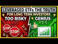 Do Leveraged ETFs Make Sense for Long Term Income Investors? Total Returns = The Ultimate TRUTH