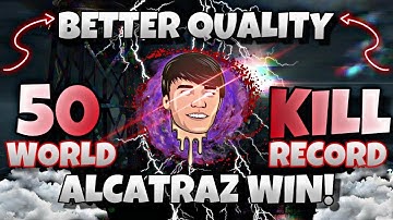 50 KILL ALCATRAZ WORLD RECORD! (RE-UPLOAD BETTER  QUALITY) | CoDBlackout
