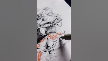 Day 1-Inktober Gargoyle #shorts #inktober