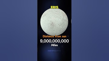 Sedna vs Dwarf planets distance from sun #comparison #shorts