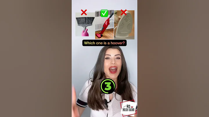 Can you guess these words? (Hoover, bucket, pan) and #subscribetomychannel #englishlearning #ielts