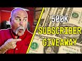 500K Subscriber Giveaway!