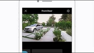 Ring Video Doorbell App Dashboard & Video Timeline Scrubbing