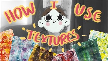 How I use Texture in my 2D Animations!