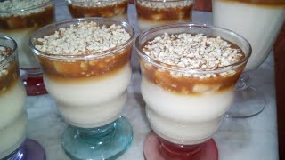 تحلية الكرامال سهلةبمكونات قليلة وبنة كبيرة توجديها في 10دقايق لسهرات رمضان Crème déssert caramel