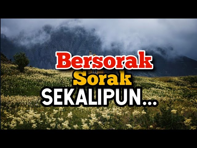 Bersorak-sorak Sekalipun - Renungan dan Doa Pagi Suara Injil 8/5/2024 class=