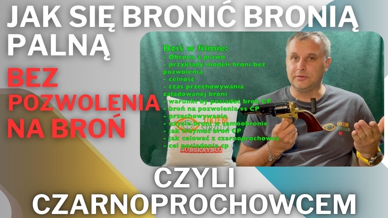 Obrona miru domowego bronią BEZ pozwolenia, Nie musisz robić pozwolenia na broń! 