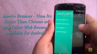 Javelin Browser- Best web Browser for Android (Review) screenshot 4