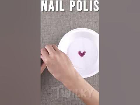 Easy Science Experiments With Nail Polish - YouTube
